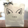 Ears Up Cat Gift Tote with Custom Name