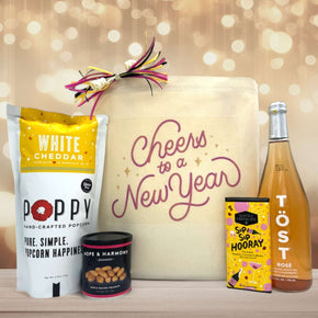 Cheers To A New Year Gift Basket