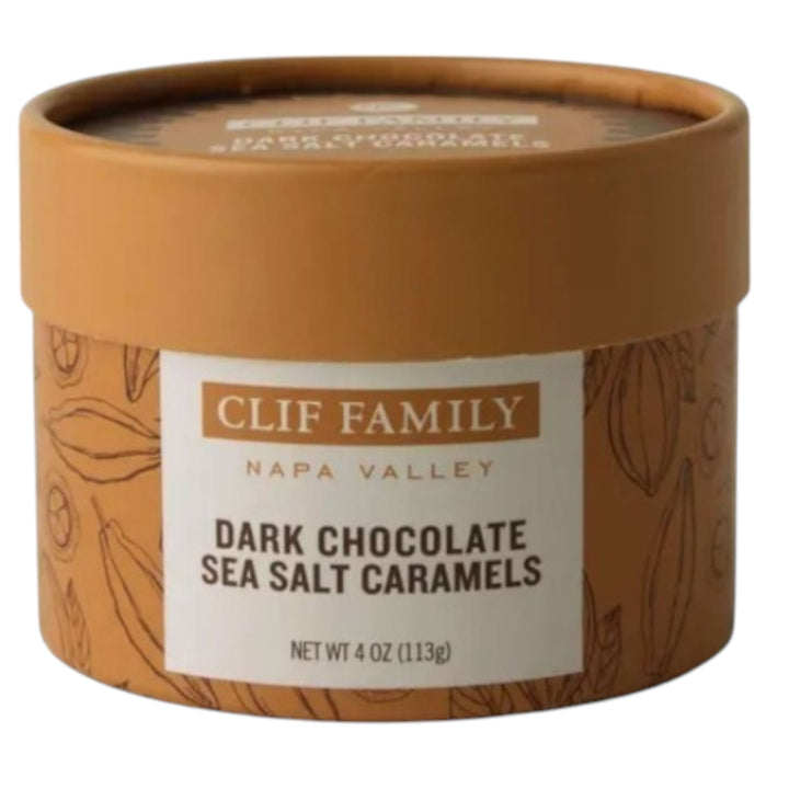 Clif Family Organic Dark Chocolate Sea Salt Caramels