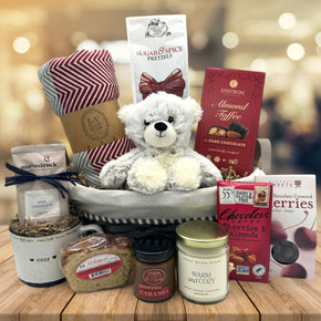 Cozy Up Holiday Gift Basket