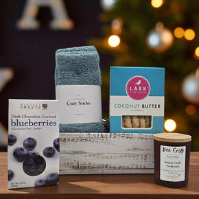 Cozy Up in the New Year Gift Basket