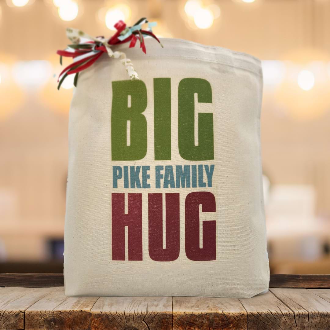 Custom Big Hug in Holiday Colors