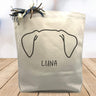Zoomies Dog Gift Tote with Custom Name