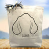 Floppy Ear Favorites Gift Tote with Custom Name