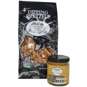 East Shore Dipping Pretzels and Sweet and Tangy Mustard