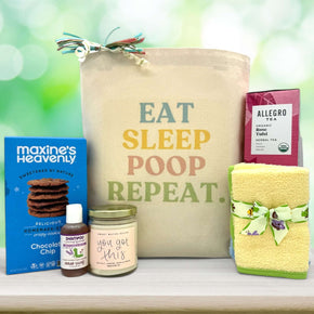 Eat Sleep Poop Repeat New Baby Gift Basket