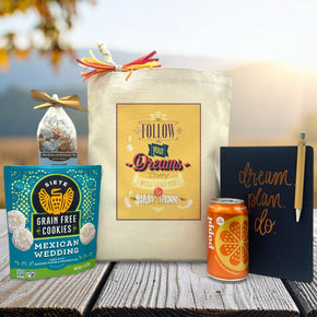 Follow Your Dreams Graduation Gift Basket