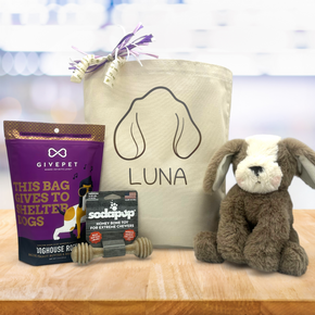 Floppy Ear Favorites Dog Gift Basket