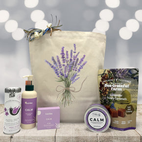 For the Love of Lavender Spa Gift Basket