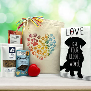 Forever In My Heart Dog Sympathy Gift Basket