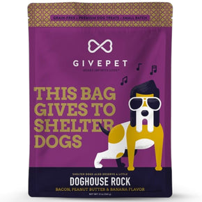 Givepet DogHouse Rock Dog Bacon Treats