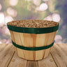 Small Green Band Apple Bushel Basket