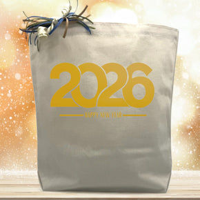 Create Your Own Happy New Year 2026 Gift Tote