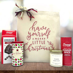 Have Yourself A Merry Little Christmas Holiday Gift Basket