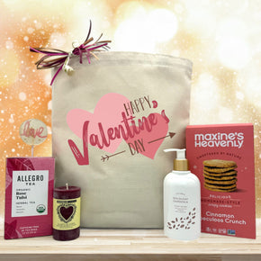 Heartfelt Happy Valentine's Day Gluten Free Gift Basket