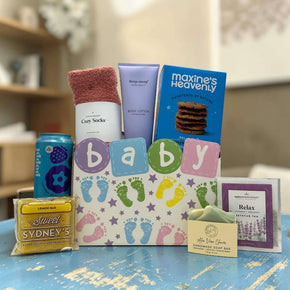 Hello Baby Gift Basket