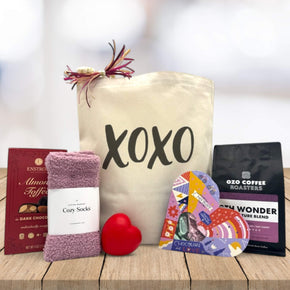 Hugs & Kisses Valentine's Day Edition Gluten Free Gift Basket