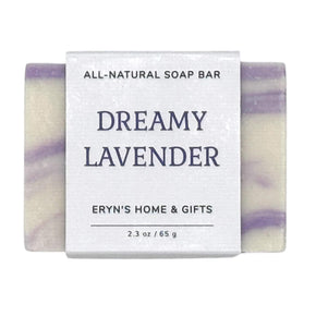 All-Natural Dreamy Lavender Soap Bar