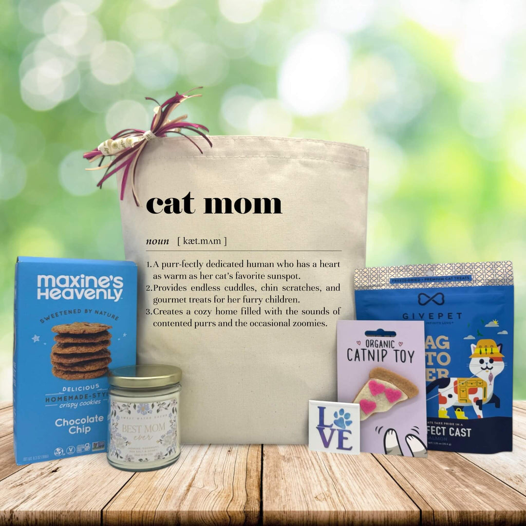 Cat Mom Gift Basket It's Only Natural Gifts