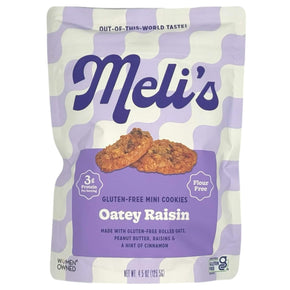Meli's Mini Oatmeal Raisin Cookies