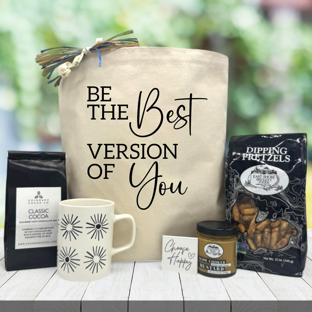 Be The Best Version Of You Gift Basket