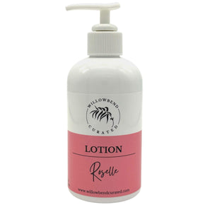 WillowBend Handcrafted Jojoba Roselle Hand & Body Lotion 8oz