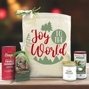 Joy To The World Holiday Gift Basket