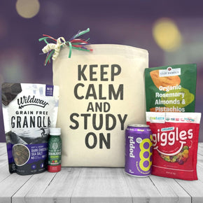 Keep Calm And Study On College Care Package