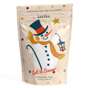 Latika Frosty Snowman Fizzing Bath Soak