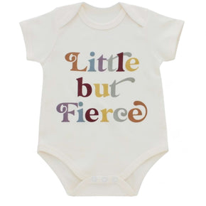 Emerson and Friends Little but Fierce Cotton Baby Onesie