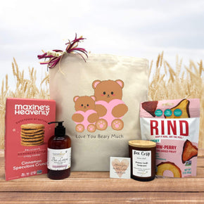 Love You Beary Much Valentine's Gluten Free Gift Basket