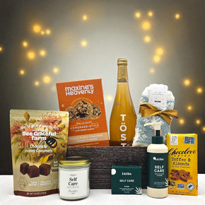 New Year's Spa Essentials Gift Basket