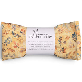 fall floral pattern eye pillow