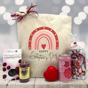 Rainbow & Hearts Valentine's Day Gluten Free Gift Basket