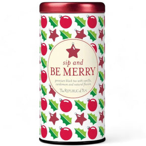 Republic of Tea Peppermint Bark Tea substituted for Sip & Be Merry Tea