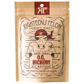 Righteous Felon Craft Jerky - Hickory