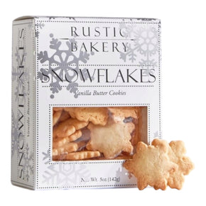 Rustic Bakery Snowflake Vanilla Shortbread Cookies