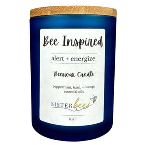 Sister Bees Bee Inspired Beeswax Candle