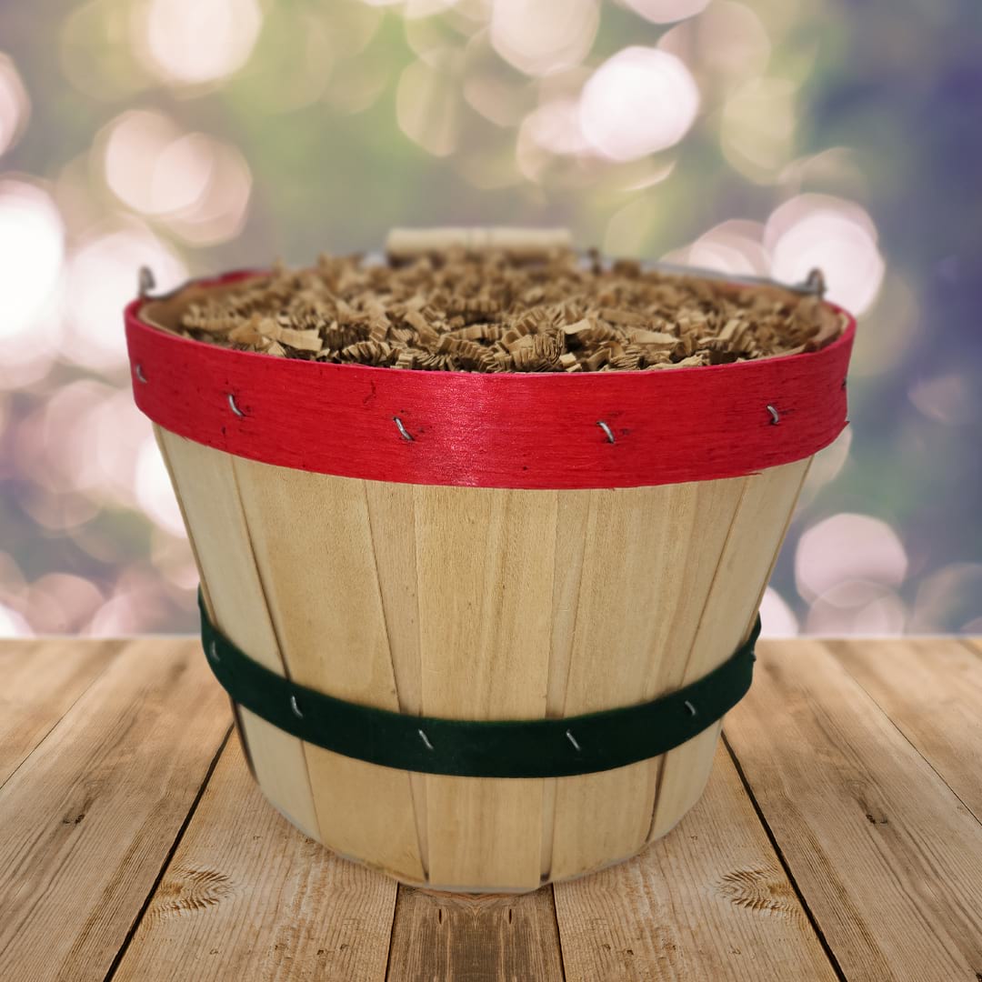 Small Holiday Bushel Basket