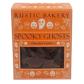 Rustic Bakery Spooky Ghost Chocolate Cookies