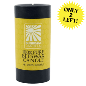 Sunbeam Candles 100% Pure Beeswax Candle