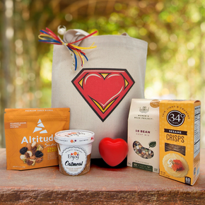 SuperHeart Gift Basket