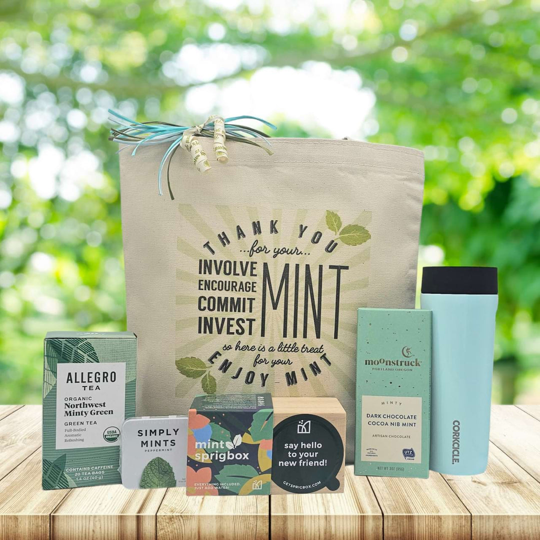 Thank You for Your Commit'MINT' Appreciation Gift Basket