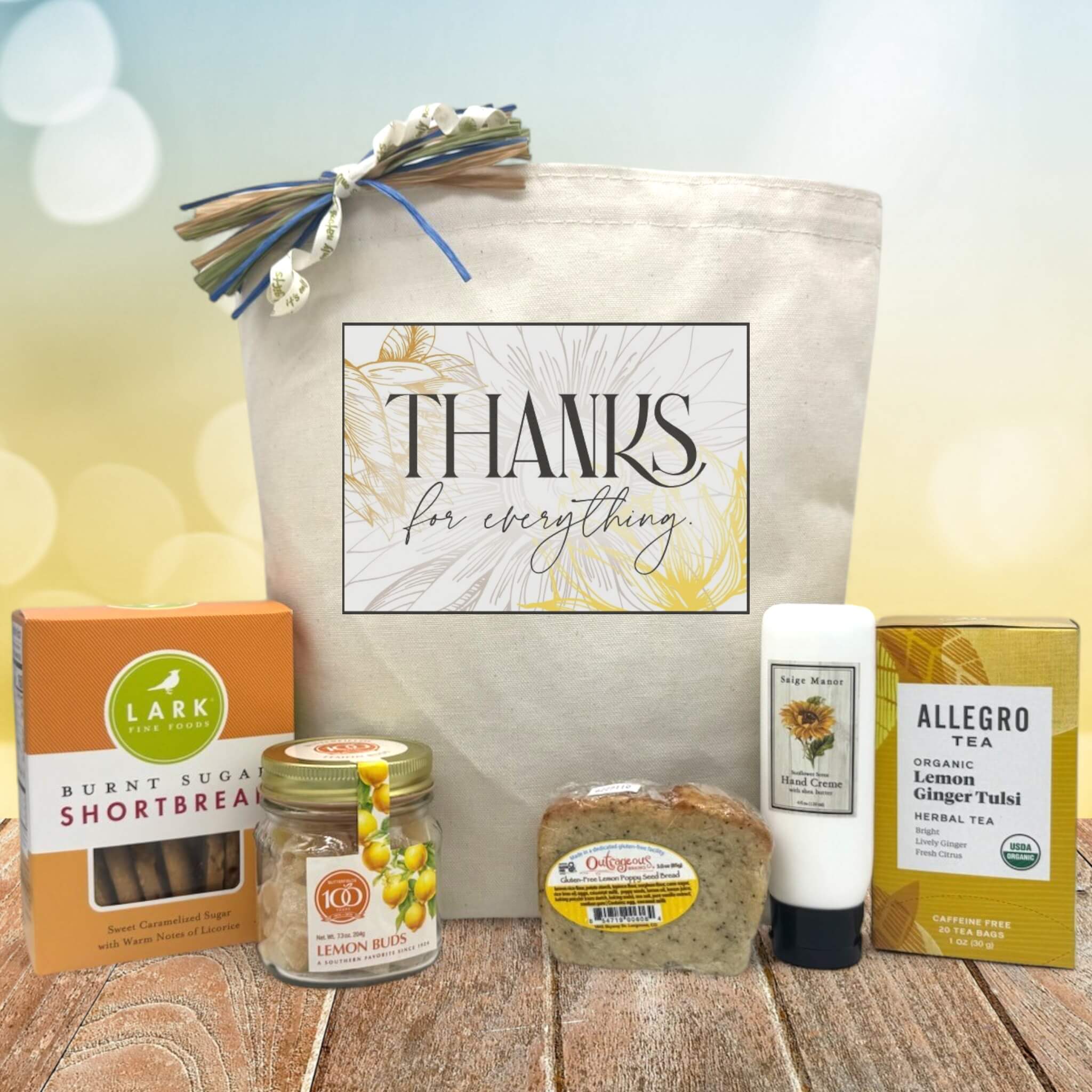 Thanks For Everything Appreciation Gift Basket | It's Only Natural Gifts
