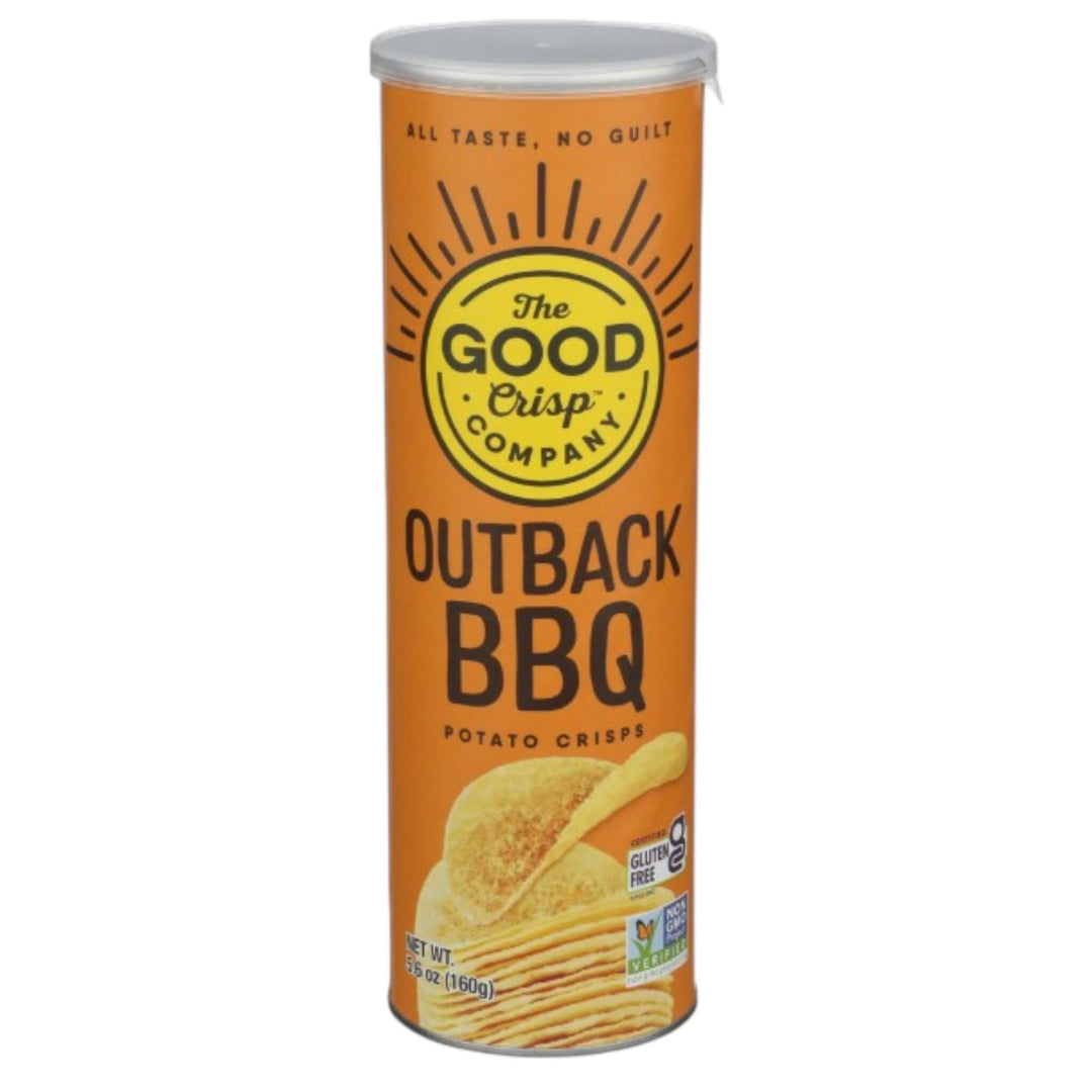 Can of all natural BBQ flavored chips