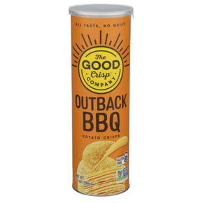 Can of all natural BBQ flavored chips