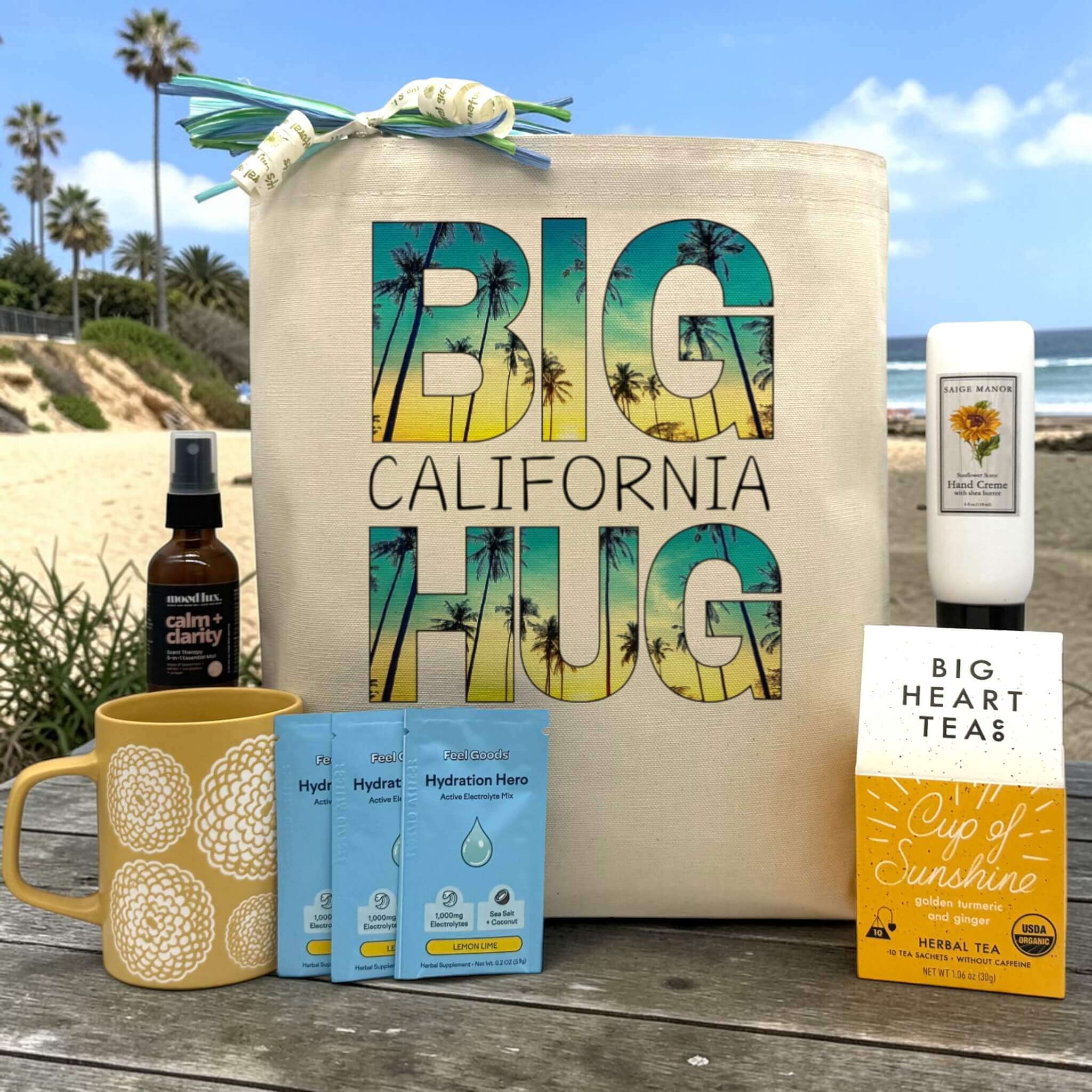 Big California Hug Gift Basket