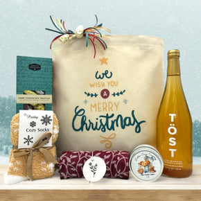 We Wish You A Merry Christmas Gluten Free Gift Basket