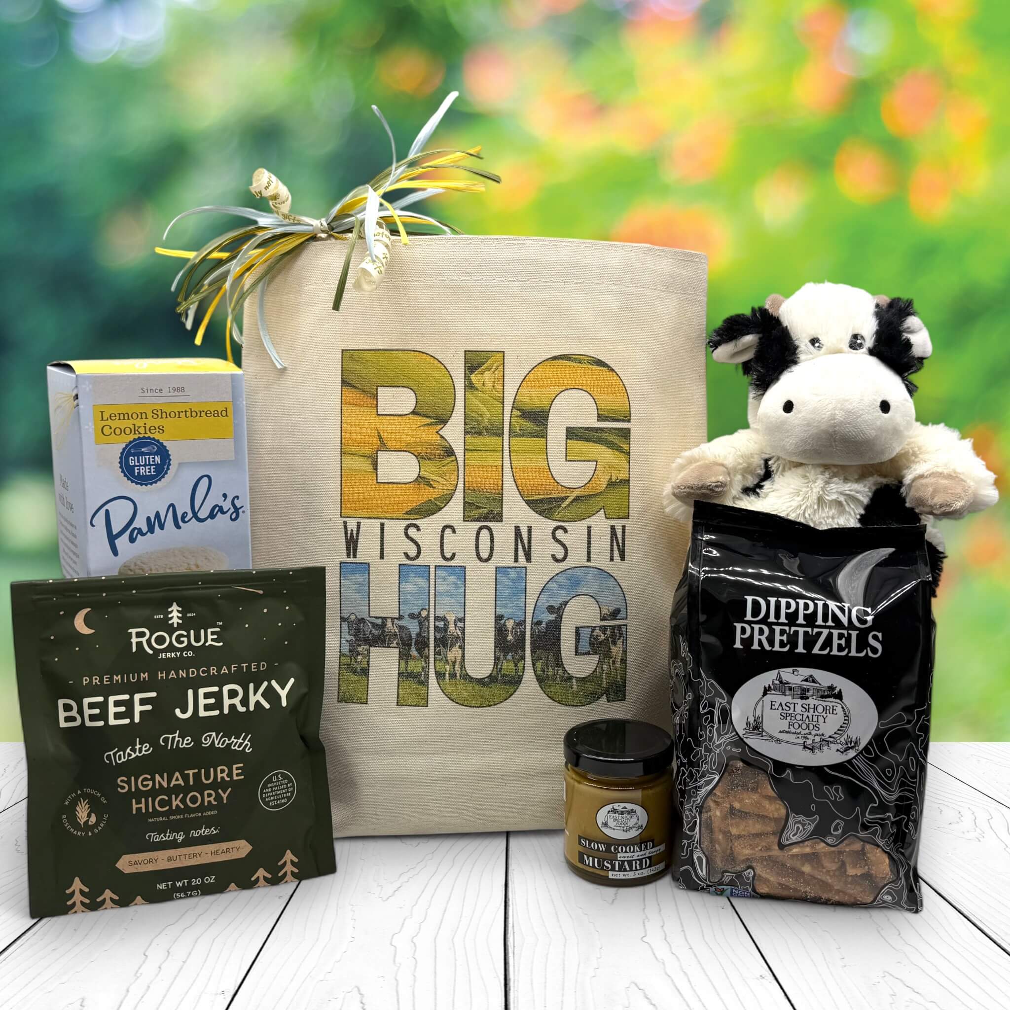 Big Wisconsin Hug Gift Basket | It's Only Natural Gifts