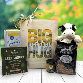 Big Wisconsin Hug Gift Basket